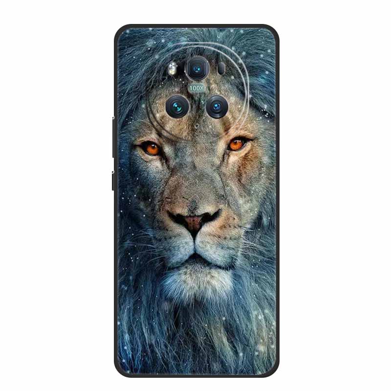 Чехол для Honor Magic6 Pro Животные ТПУ Силикон Мягкие Чехлы для Телефона Задняя Крышка для Huawei Honor Magic 6 Pro Волк Ударопрочный funda