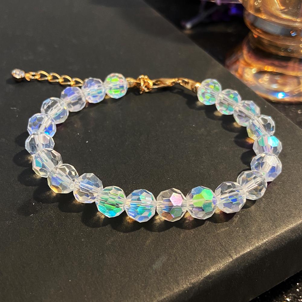 Красочный прозрачный браслет Браслет Модный тренд Браслет Симпатичный простой браслет Популярные женские украшения