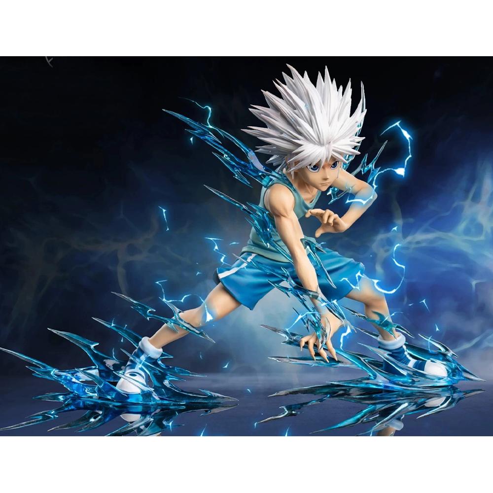 19CM Anime Hunters Figures Gon Freecss Killua Zoldyck Figurine Collectible Model Toys Zoldyck Action Figures Dolls Birthday Gift