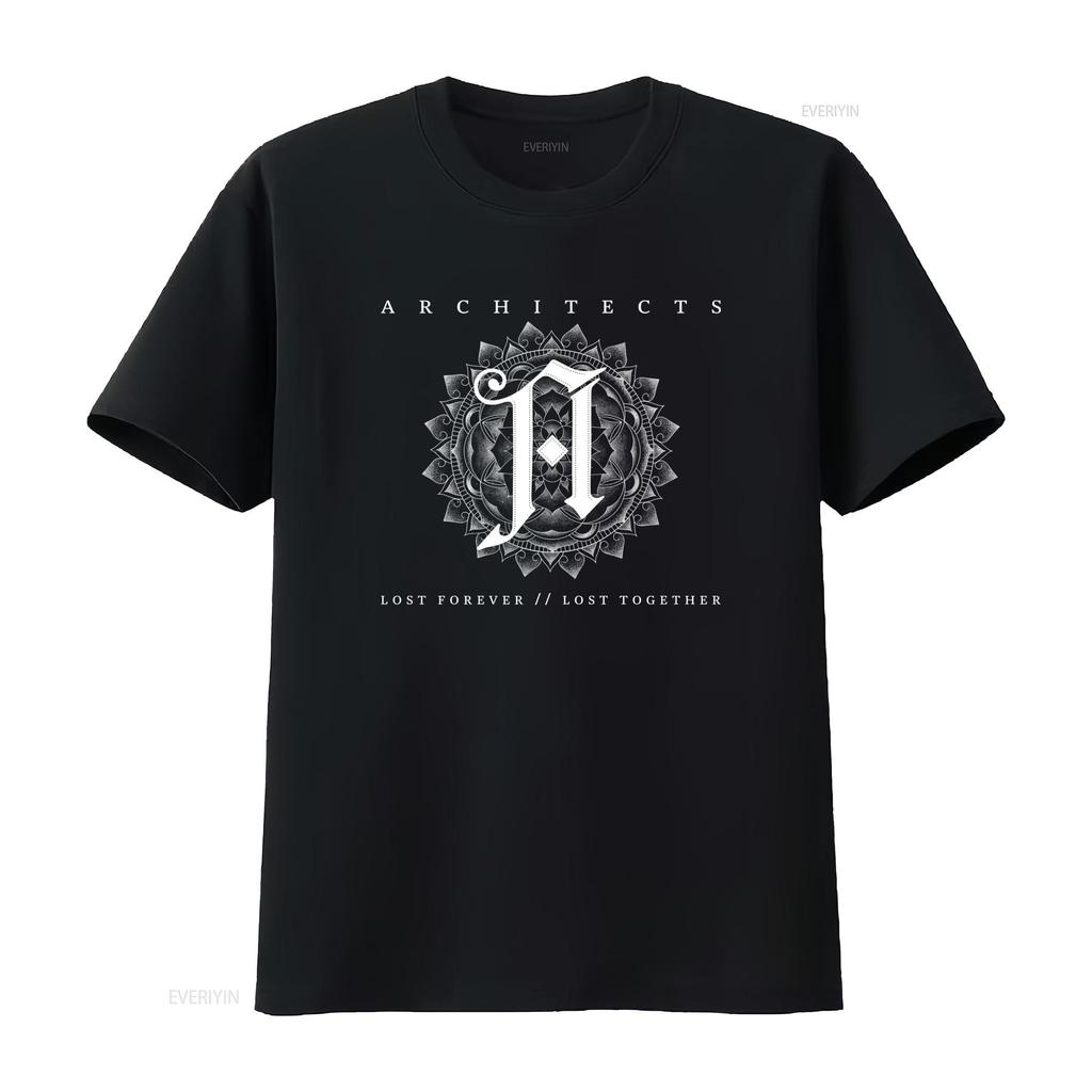 Architects Metalcore Band Lost Forever Together T Shirt Full Size S 5xl Vintage Streetwear Graphic Soft Breathable