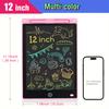 12 Inch LCD Writing Tablet Electronic Handwriting Drawing Board Digital Graphic Doodle Pad Educational Toy for Kids