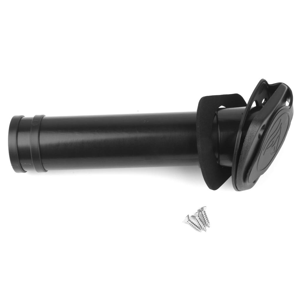 Угловой flush-mount держатель для удочек и уплотнительная крышка для каноэ, лодки, каяка