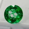 5 Карат Натуральный СЕРТИФИЦИРОВАННЫЙ Изум Круглой Огранки Зеленый Колумбийский Свободный Драгоценный Камень A-5887