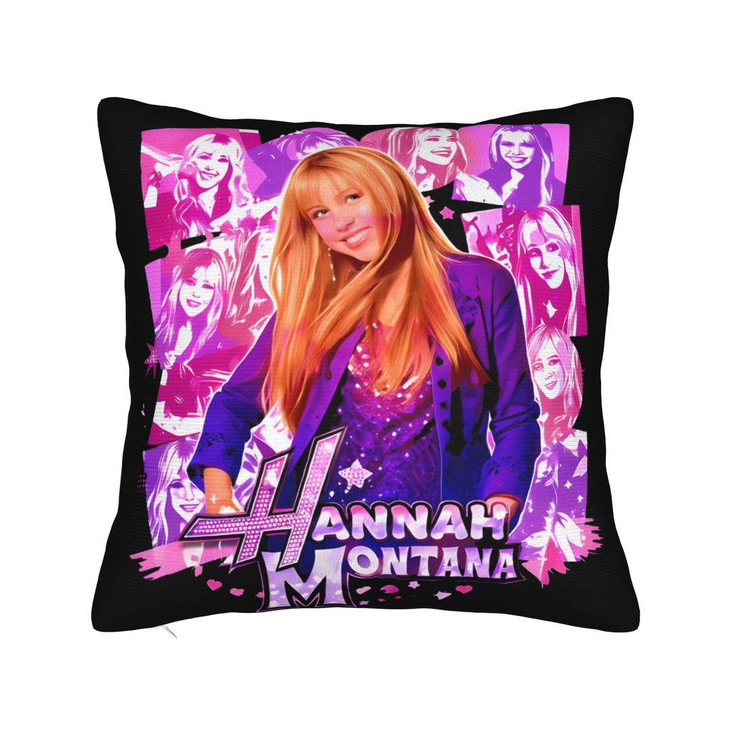Hannah Montana Th Anniversary Comedy Pillow Case  Funny Pillow Cover Custom Pillowcases For Chair Sofa Home Decor