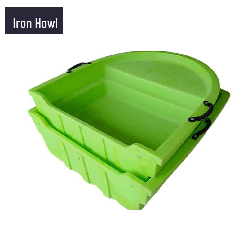 Портативная складная рыболовная и штурмовая лодка из ПЭ