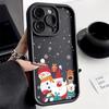 Christmas Phone Case for iPhone 11 13 12 14 15 16 Pro Max XR XS Samsung A15 A55 A05 Redmi 12 13C OPPO A16 A18 A60 Reno 11 Vivo Y17S Y12 Infinix Note