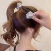 3 шт. Элегантные заколки-крабы из сплава для высокого хвоста с жемчугом, аксессуары для волос в виде короны для девочек, изысканный набор зажимов для волос