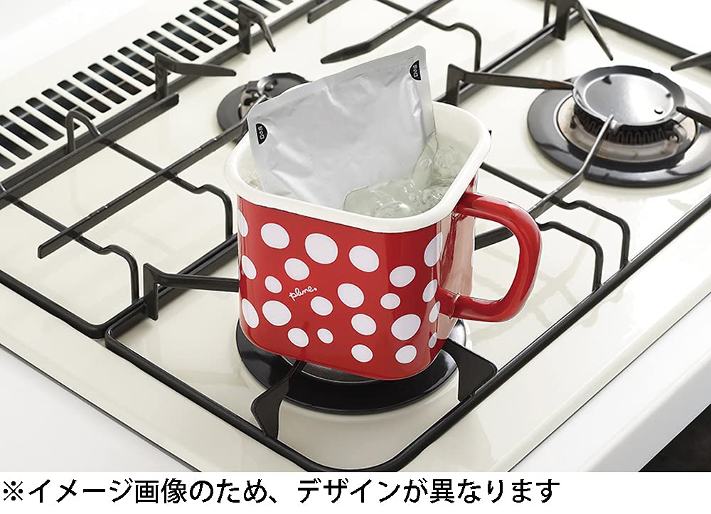 Toyoho Plune "Prune" Multi-Square Pot, 1450ml, Mimikokomomo, Enamel, YJ-818