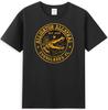 Alligator Alcatraz Florida Everglades Black Color Men's T-Shirt Graphic Short Sleeve Shirt Unisex Men Women Summer