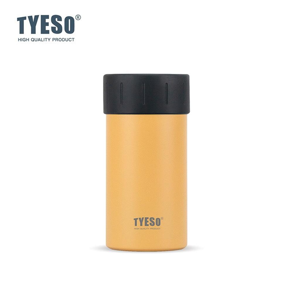 TYESO 12/18 унций Изолированная пивная бутылка и охладитель для банок из нержавеющей стали Сохраняет тепло и холод Вакуумный Портативный Противоскользящие крышки для пивных стаканов