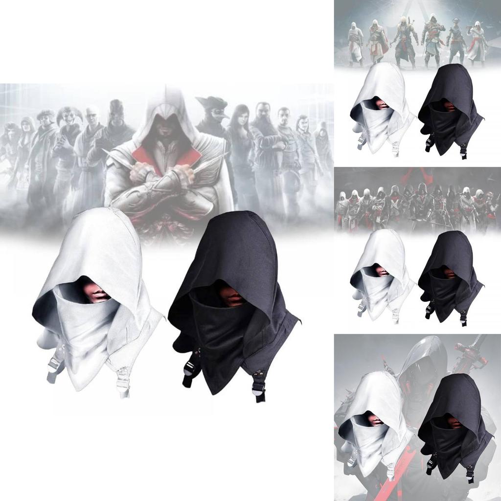 Худи костюма Assassin's Creed из полиэстеровой ткани для Хэллоуина, косплея и средневековой ролевой игры