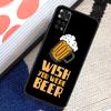 Чехол Beer Alcohol для Xiaomi Redmi Note 10 11 Pro 8 9 12 Pro 11S 10S 9S Redmi 9 10 12C 9C 10C задняя крышка
