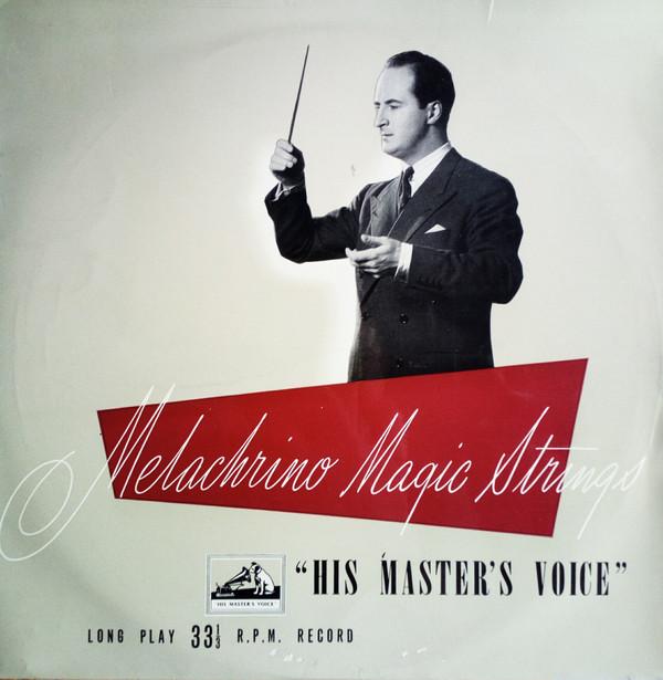 10-дюймовая пластинка MELACHRINO STRINGS ПОД УПРАВЛЕНИЕМ GEO Melachrino Magic Strings DLP1014 His Masters Vo UK Jazz Б/у