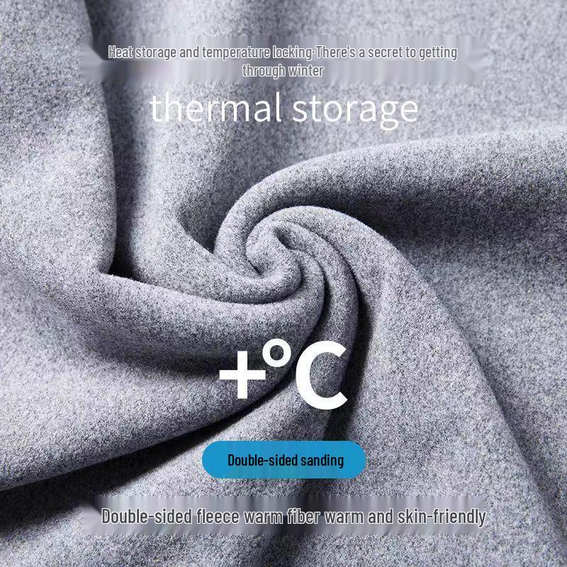 Мужской флисовый жилет на бархатной подкладке - Толстый зимний базовый слой для мужчин среднего и пожилого возраста