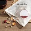 maxcook Многоразовый хлопковый мешочек для фильтрации супа
