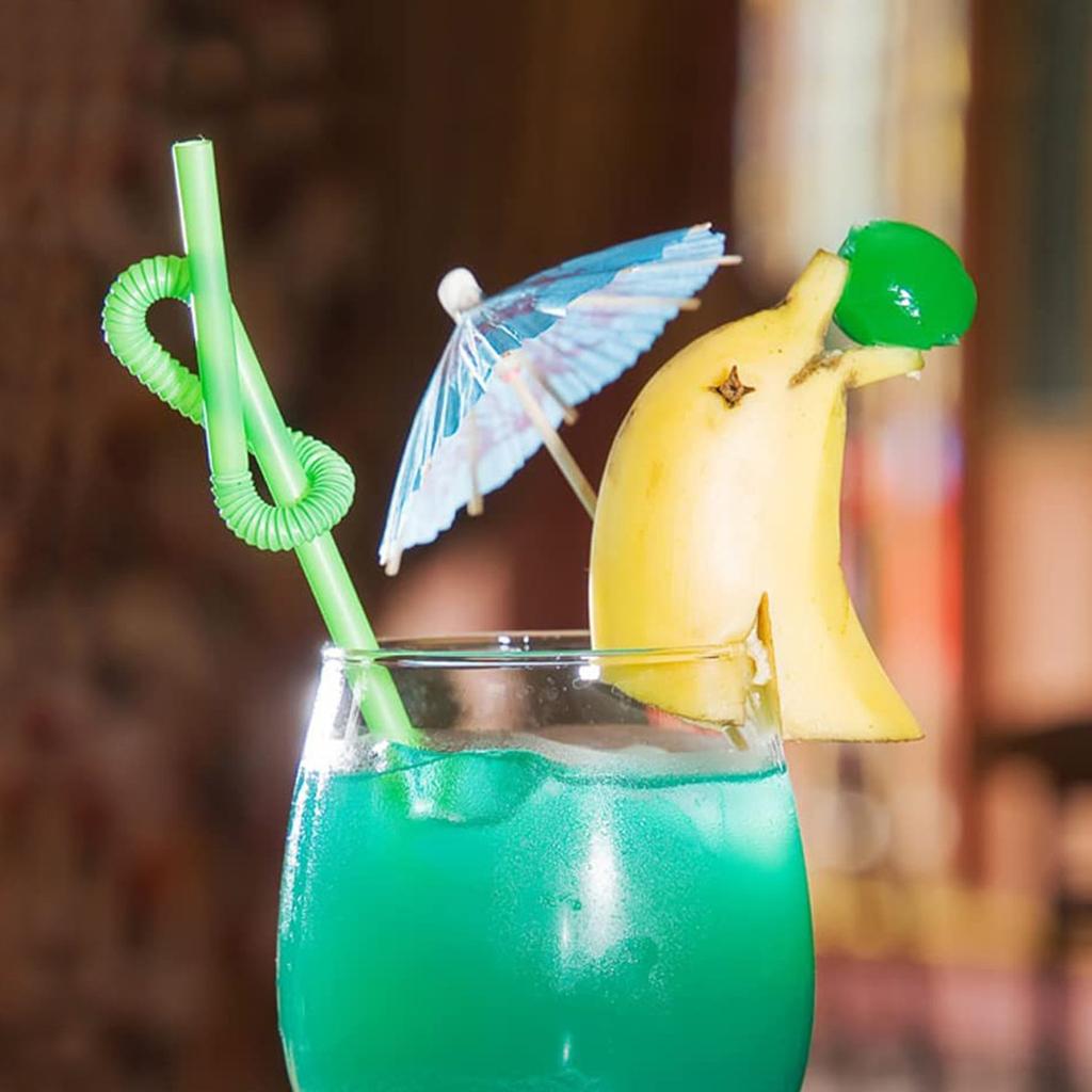 Umbrella Fruit Stick Cocktail Umbrella Stick Cake Decoration Pineapple Flamingo Baking Plug