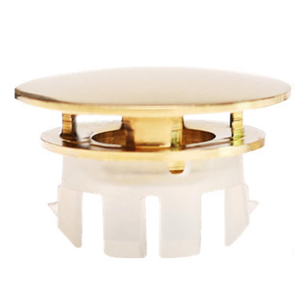 Solid Brass Sink Overflow Cap 22-25 Mm Round Sink Hole Overflow Cover For Bathroom Basin Blanking Cover Bathroom Accessories