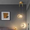 New Nordic LED Pendant Light Indoor Lighting Fixture - Bedroom Bedside Hanging Lamps