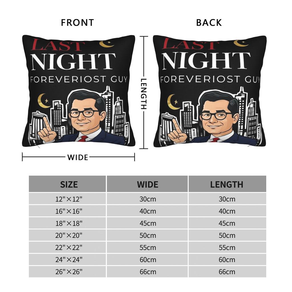 Decorative Pillow Covers Stephen Colbert The Late Show Accessories Home Throw Pillow Case Cover Zippered Multiple Sizes