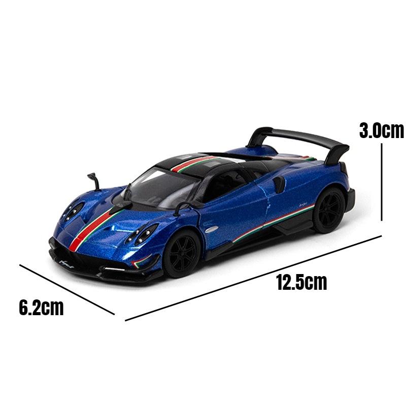 1/38 Pagani Huayra BC Сплав Спортивная Модель Литые Металлические Гоночные Автомобили Модель Автомобиля Высокая Симуляция Коллекция Детская Игрушка Подарок