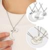 Fashion Best Friends Little Sis Stitching Necklaces Big Sister 3 Pieces / Set Good Sister Necklaces