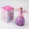 Кукла принцессы, игрушки «Холодное сердце», кукла Эльзы и Анны с крыльями, фигурка, вращающийся танцевальный проекционный свет