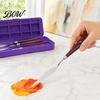 Professional Art Supply Spatulas 5Pcs Palette Knife with 6 Paint Scraper, Stainless Steel Spatula Artistic Texture Creation Tools Knife,