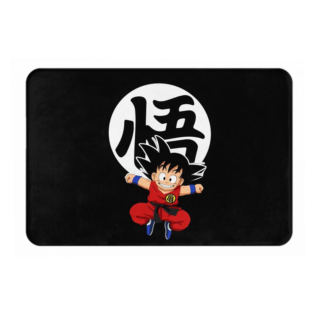 Anime Dragon Ball Goku Doormat Non-Slip Bath Kitchen Mat Living Room Floor Door Entrance Carpet Rug