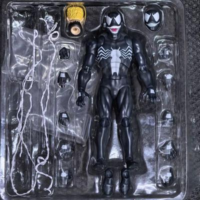 Веном Марвел - Человек-Паук Mafex 088 Фигурка Действия Веном S.H.Figuarts Карнаж Веном Сустав Руки Подвижный Коллекционная Миниатюрная Игрушка Подарок