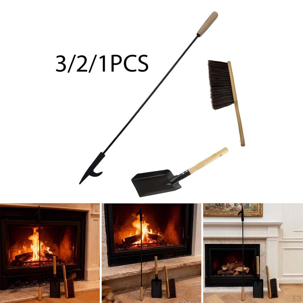 Fireplace Tool Fire Campfire Fireside Accessory Farmhouse Heat Resistant for Courtyard RV