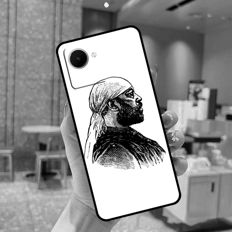 Emperor Menelik II of Ethiopia Case For Realme C55 C33 C31 C35 C30 C11 C15 C25s C21Y GT Neo 5 3T 2T 8 9 10 11 Pro Plus