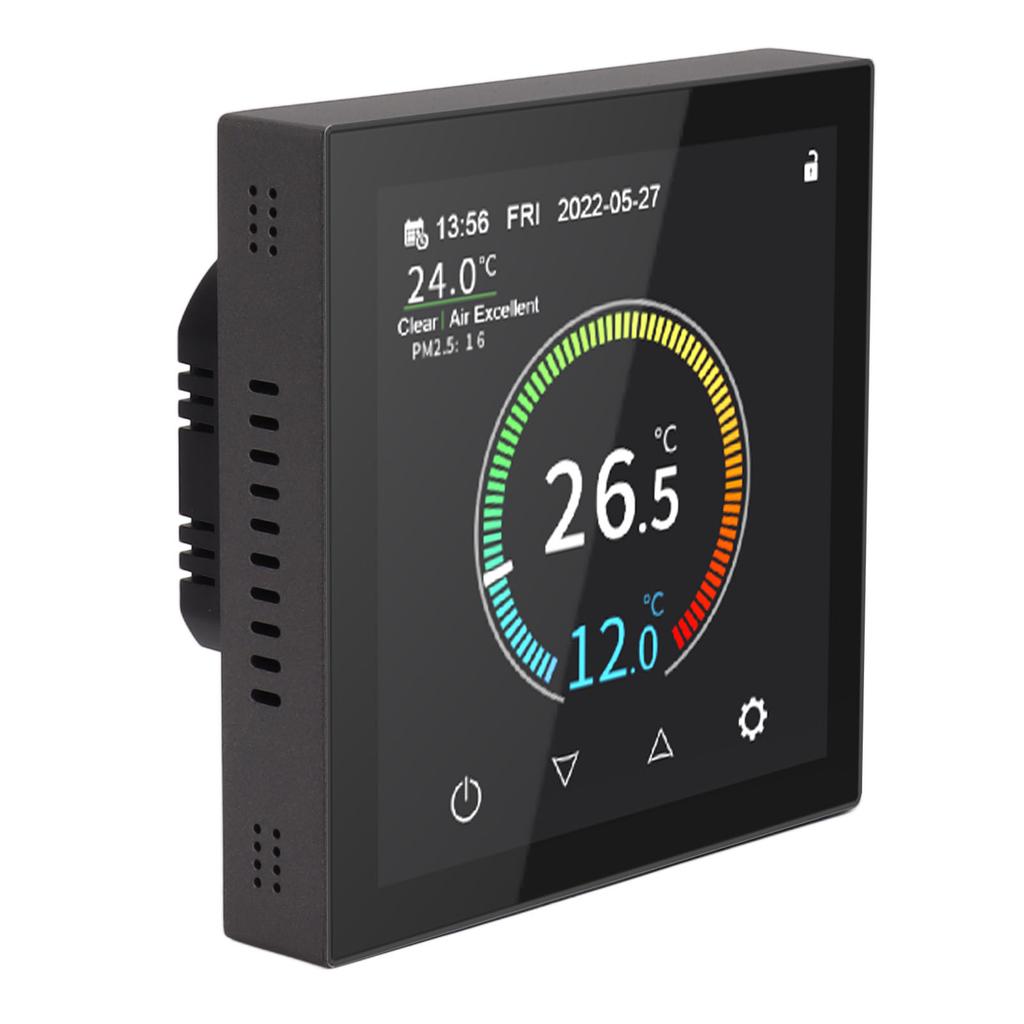 WiFi Smart Thermostat Цифровой термостат для отопления IPS-экран Настенное крепление Точный контроль температуры