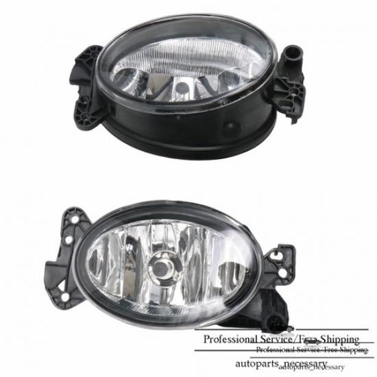 Pair For Mercedes Benz W211 E320 E350 E550 2007 2008 2009  Fog Light Lamp