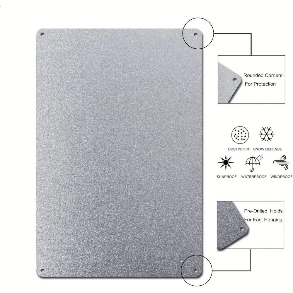 Алюминиевая металлическая жесть с древними знаниями о снежном человеке, настенное искусство 8x12 дюймов, подарок для любителей снежного человека, антикварный дом