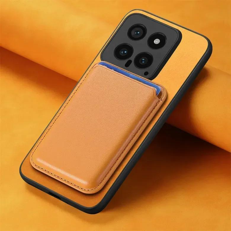 For Detachable 2 in 1 Leather Case for Xiaomi 14T Pro 14 T 13T 14ultra Wallet Card Pocket Magnetic Cover for Mi 14Tpro