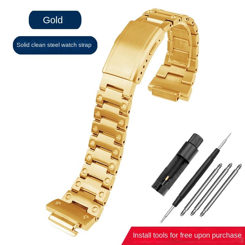 Модифицированные DW5600 GWM5610 G5600 GWB5600 Металлический безель 5610 Нержавеющая сталь Браслет Цепочка 5600 Ремешок для часов Корпус Аксессуары Инструменты