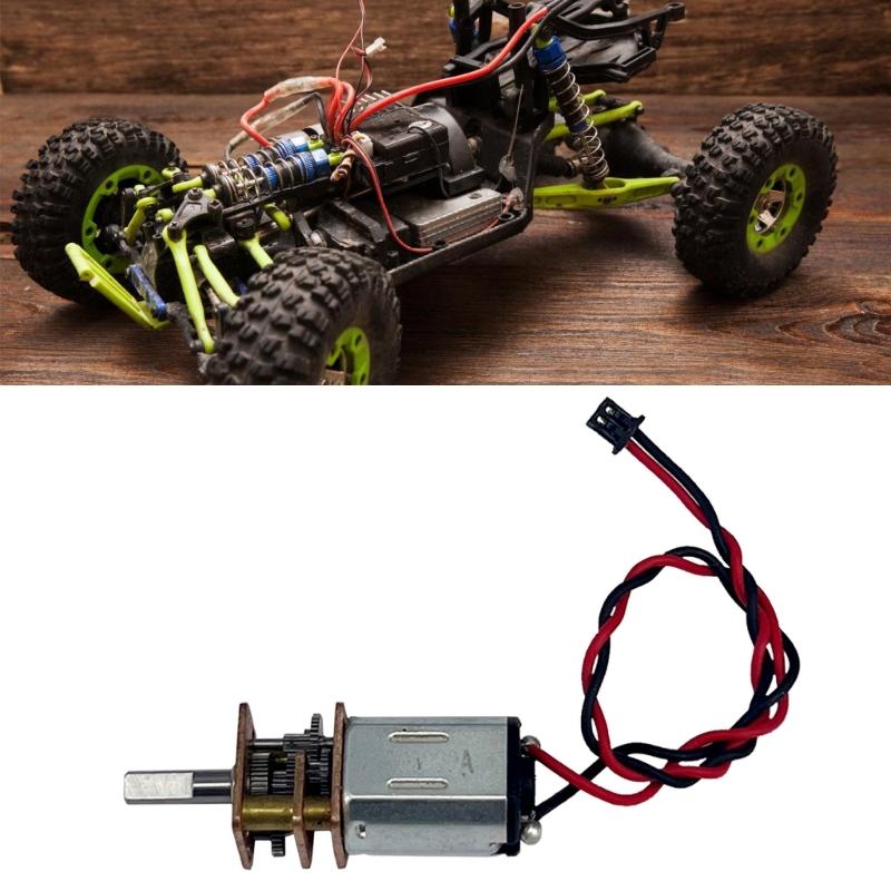 4PCS Metal Reduction Motor Double Voltages 3V-6V Gear Motor For Science Experiment Robot And Electronic Project Supply