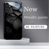 Модный дизайн чехол для телефона из закаленного стекла подходит для Samsung Galaxy S26 S25 S24 S23 S22 S20 FE/Ultra/Plus противоударный
