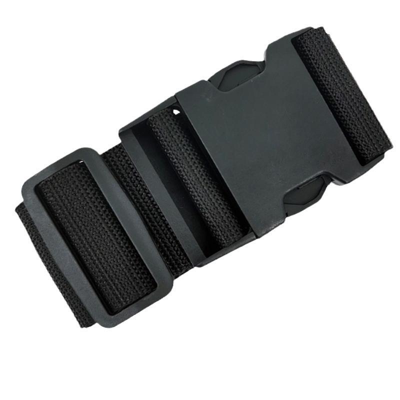 Однословный ремень для багажа с пряжкой: Надежный упаковочный ремень с фиксацией для чемоданов и тележек для трансграничных путешествий