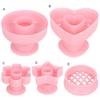 Donut Mold Baking Tool Heart Star Circle Flower Shape Fudge Bread Bakery Mould for Bakery Kitchen
