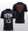 Кейлеб Уильямс ICEMAN Футболка с двусторонним принтом Игровой день Футбольная футболка с графикой Унисекс Футболка
