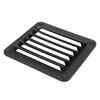 2pcs 141*125mm Ventilation Opening Black Ventilation Side Wall  Side Wall Installation