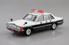 Aoshima Bunka Kyozaisha Seibu Police 430 Cedric Sedan Investigation Patrol Car Scale Plastic Model No.9 1/24 (Машина)
