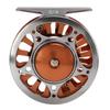 Fly Fishing Reel Efficient Braking 3 Bearings 2 Colors Adjustment CNC Processing 3 4 Fly Reel for Outdoor Fishing