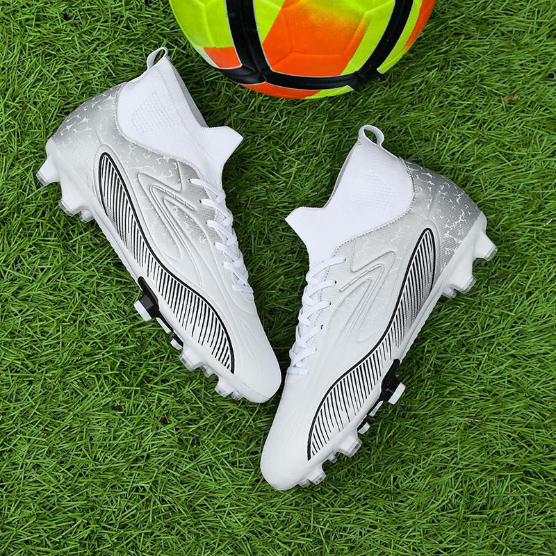 Fashion Football Shoes 35-45 Men/Women's Football Boots Socks Professional Training Football Boots Young Children Football Sneakers