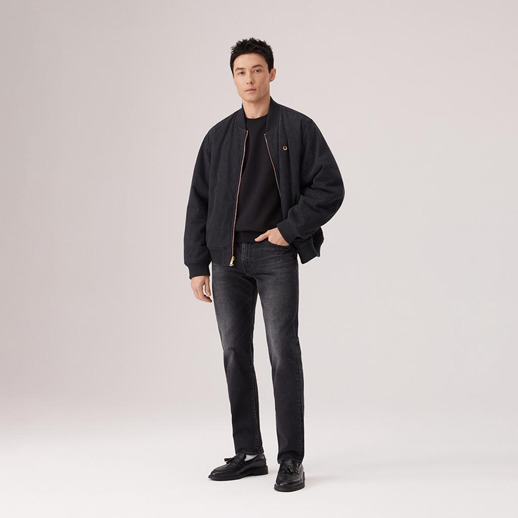 Levis Год Лошади Ограниченная Серия Свободная Модная Классическая Повседневная Удобная Куртка с Воротником-стойкой Унисекс куртки 006NO-0000