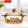 VISIONS 1.25L Crystal Clear Glass Pot