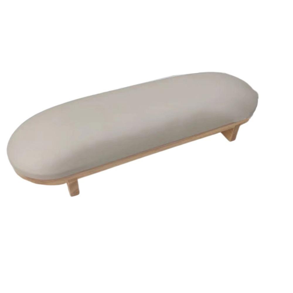 Non-slip Manicure Hand Pillow Wood Stand Manicure Table Mat Nail Hand Holder  Salon Tool