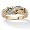 Engagement Ring Two-tone Wear Resistant Elegant