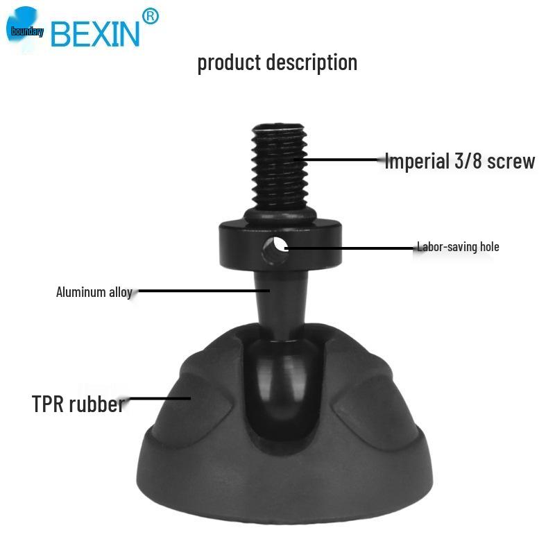 Универсальные противоскользящие ножки для штатива Beixin для DSLR с винтом 3/8" Основание монопода